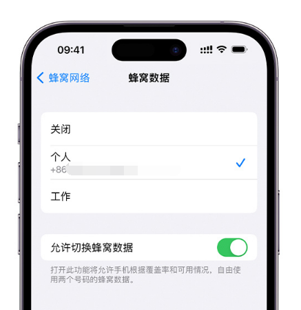 临沭苹果维修服务分享如何在iPhone上使用双卡 